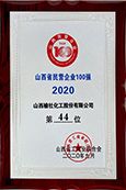 2020年山西省民營(yíng)企業(yè)100強(qiáng)